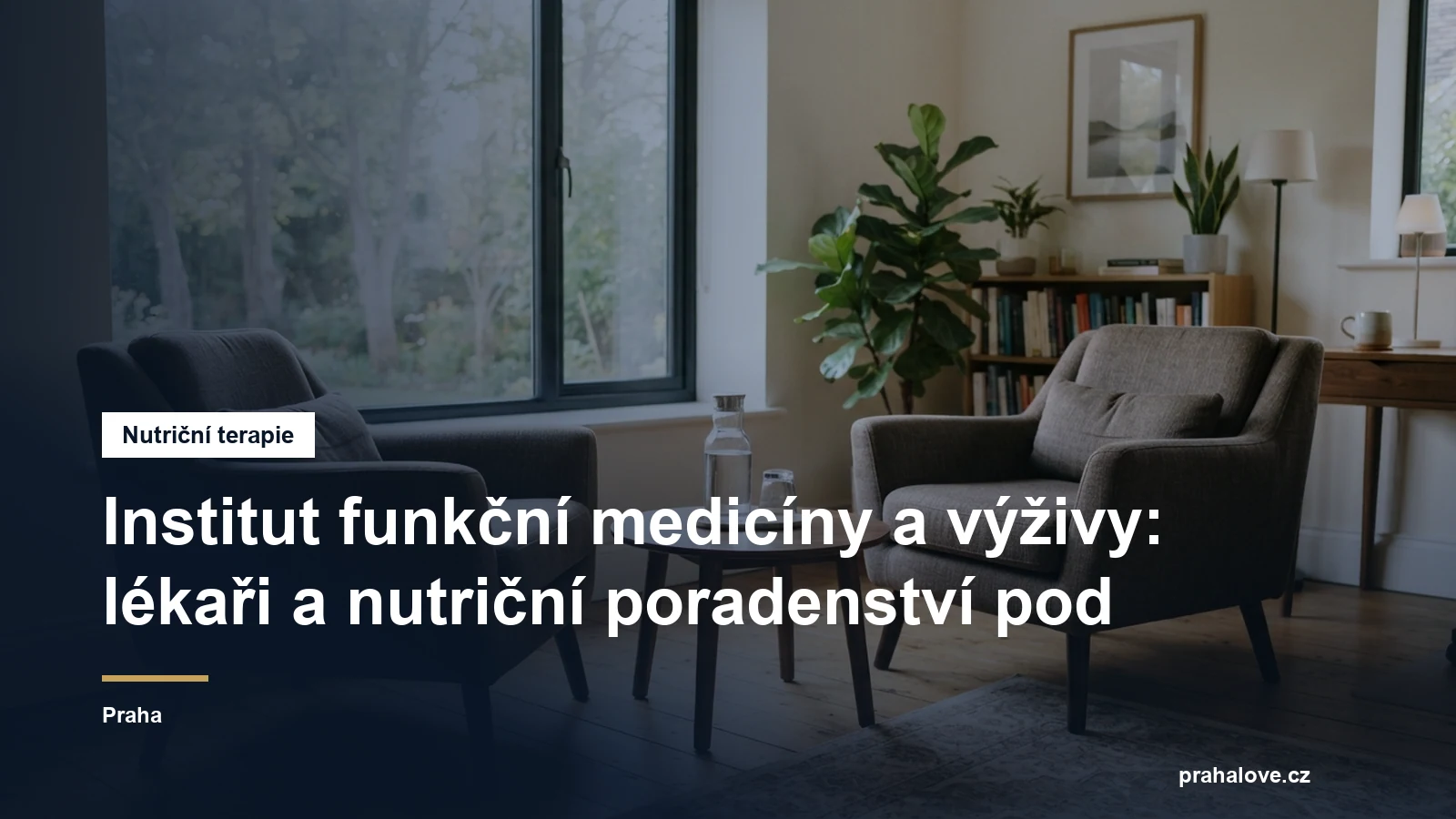 Prostředí nutriční ambulance v Praze