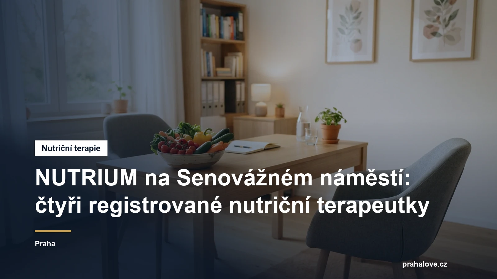 Prostředí nutriční ambulance v Praze