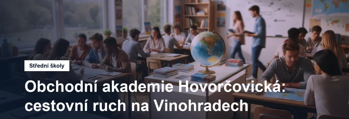 Výuka cestovního ruchu na střední škole v Praze