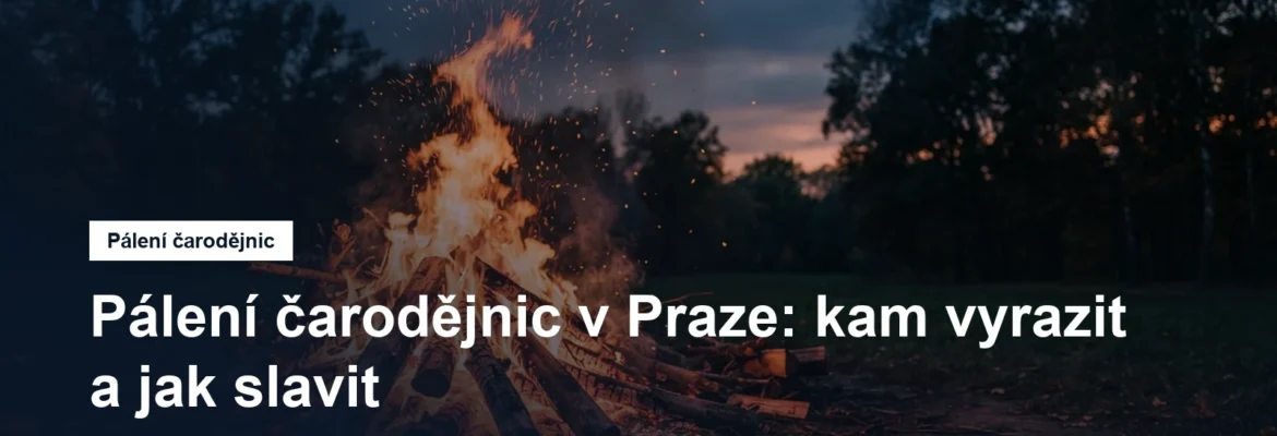 Vatra a jiskry za soumraku