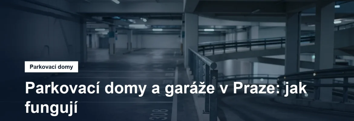 Interiér vícepodlažní parkovací garáže