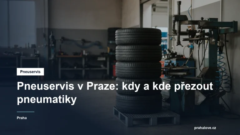 Sada pneumatik a montážní stroj v servisu