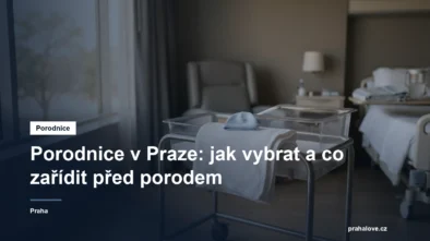 Postýlka pro novorozence na klidném oddělení nemocnice