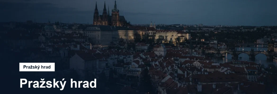 Panorama Pražského hradu s katedrálou