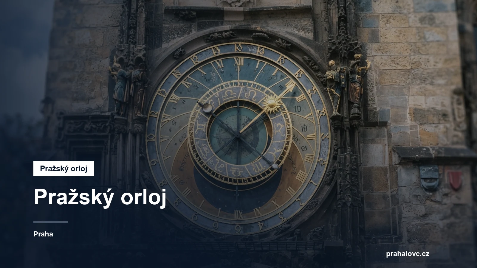 Detail astronomického ciferníku orloje