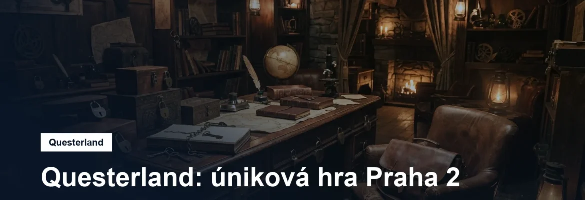 Interiér únikové hry se zámky a starým nábytkem