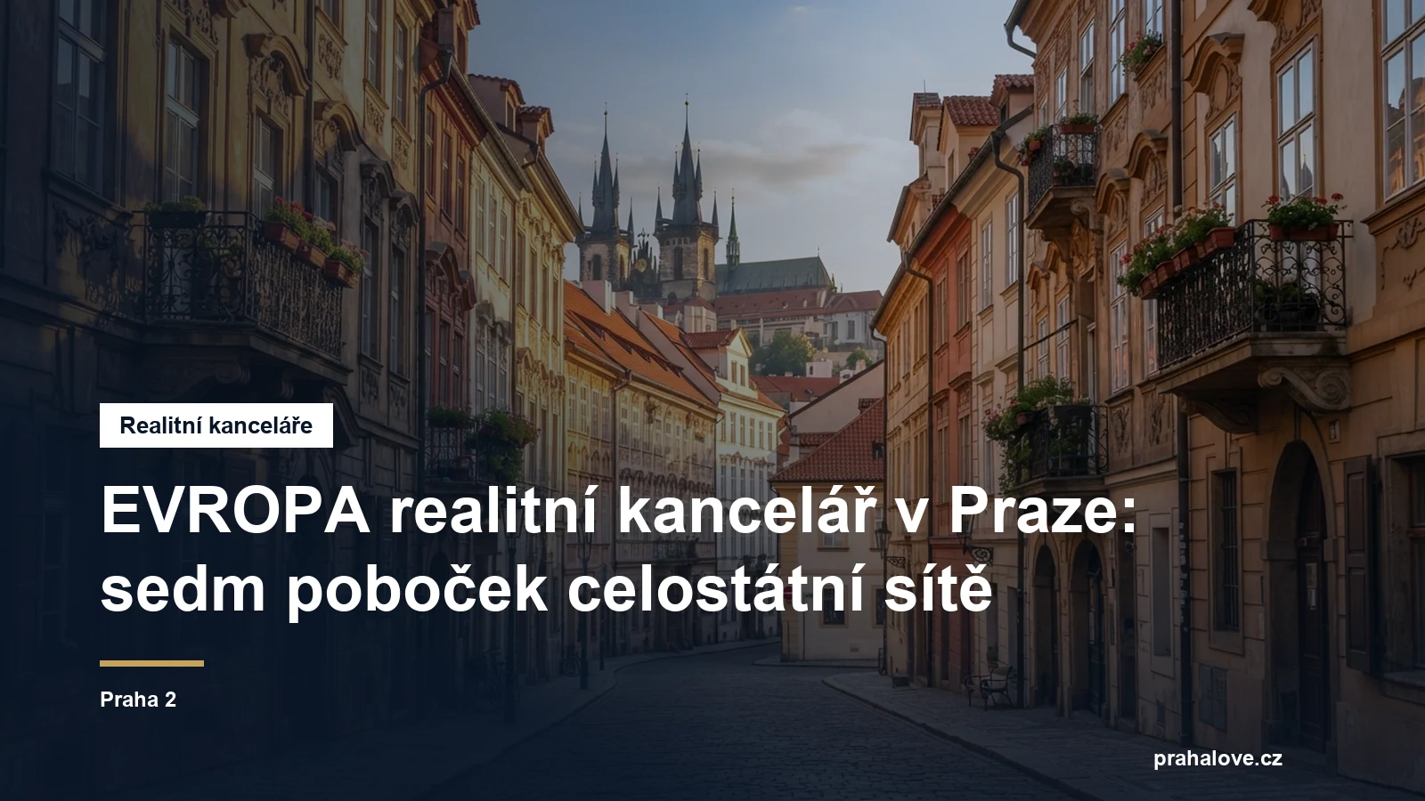 Realitní kancelář v Praze, Praha 2