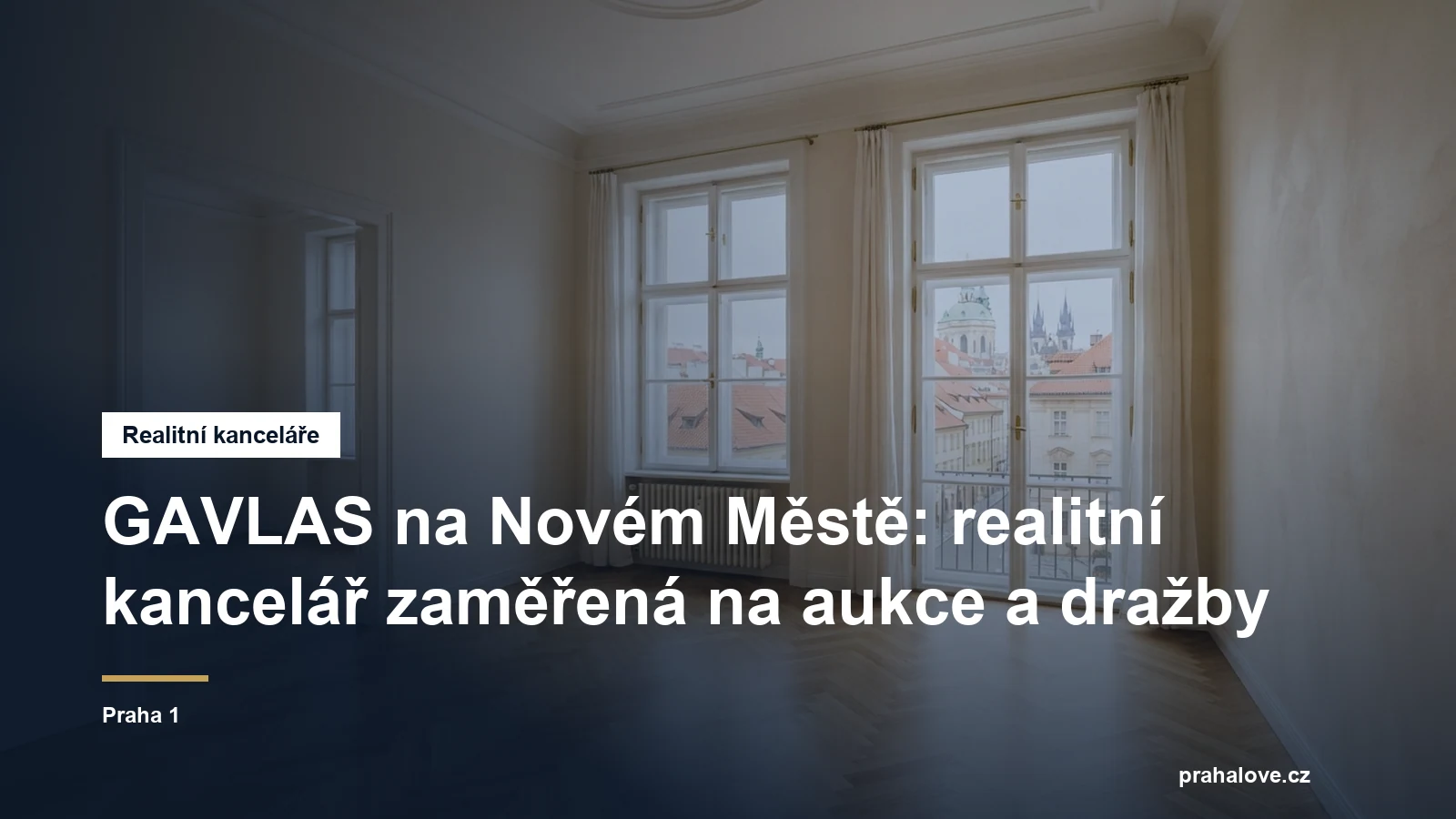 Realitní kancelář v Praze, Praha 1
