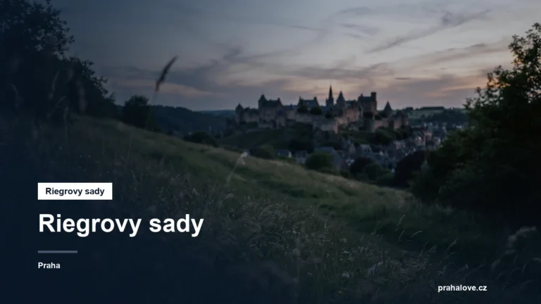 Svažitá louka s výhledem na hrad