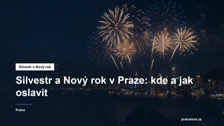 Ohňostroj nad panoramatem večerního města