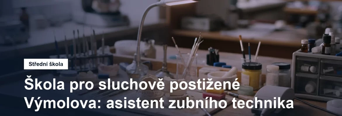 Škola pro sluchově postižené ve Výmolově ulici v Praze 5