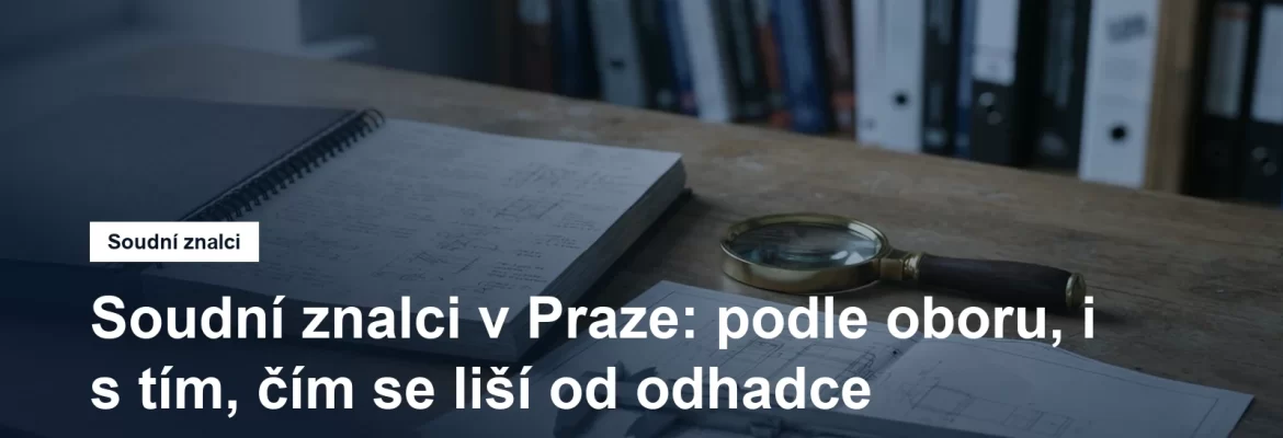 Přehled pražských soudních znalců podle oboru