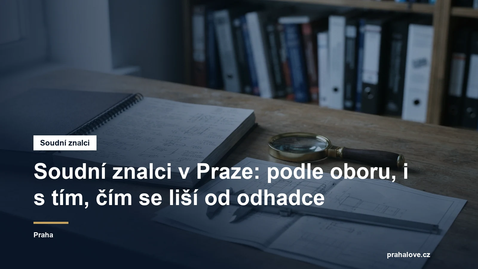 Přehled pražských soudních znalců podle oboru