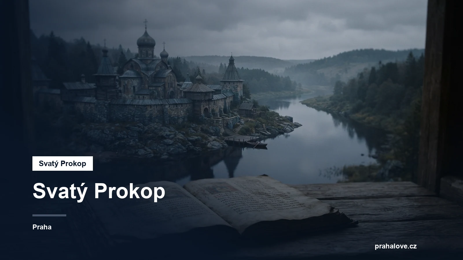 Klášter u řeky a stará kniha