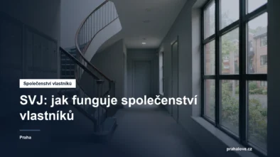 Bytový dům s výtahem a schodištěm ve společných prostorách