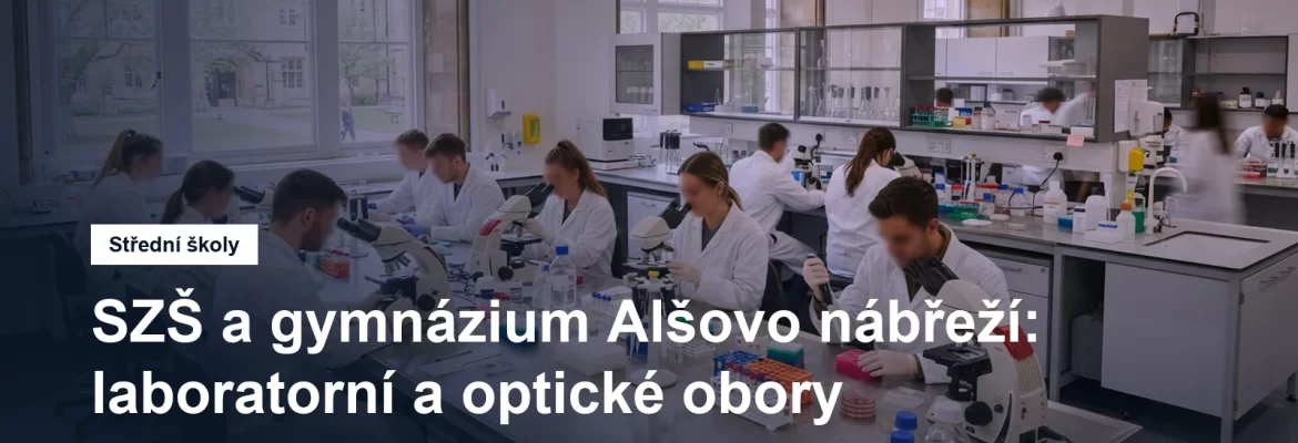 Zdravotnická laboratoř střední školy na Alšově nábřeží