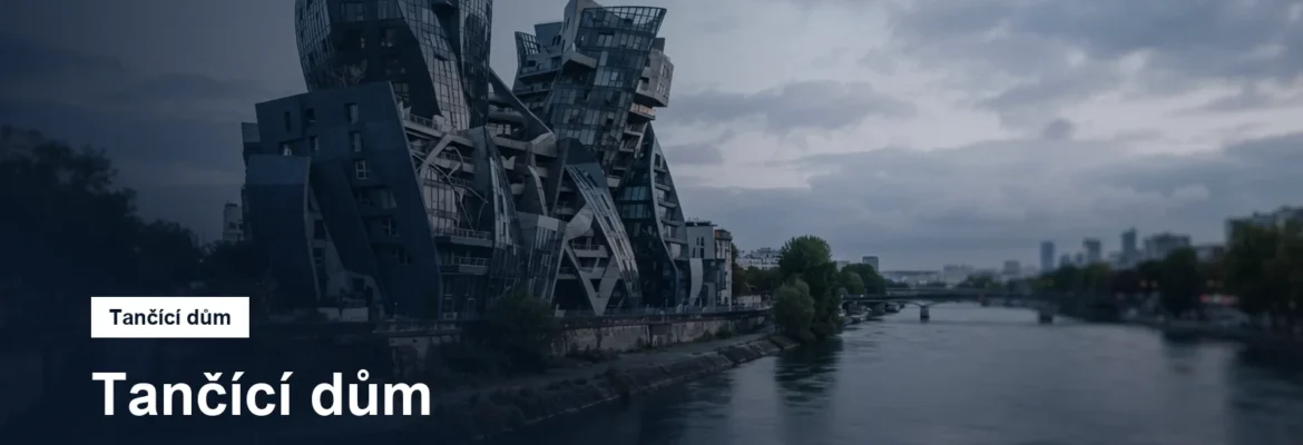 Dekonstruktivistická budova na nábřeží