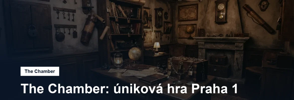Interiér únikové hry se zámky a starým nábytkem