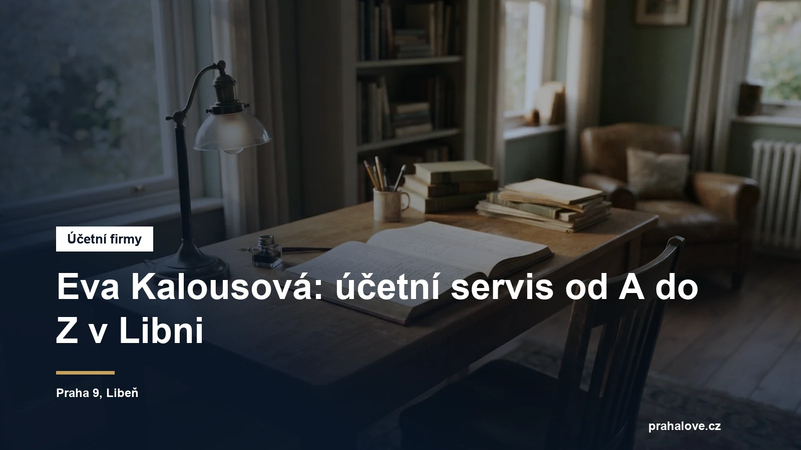 Účetní kancelář v Libni v Praze