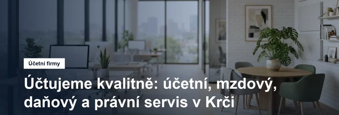Účetní a daňová kancelář v Praze 4