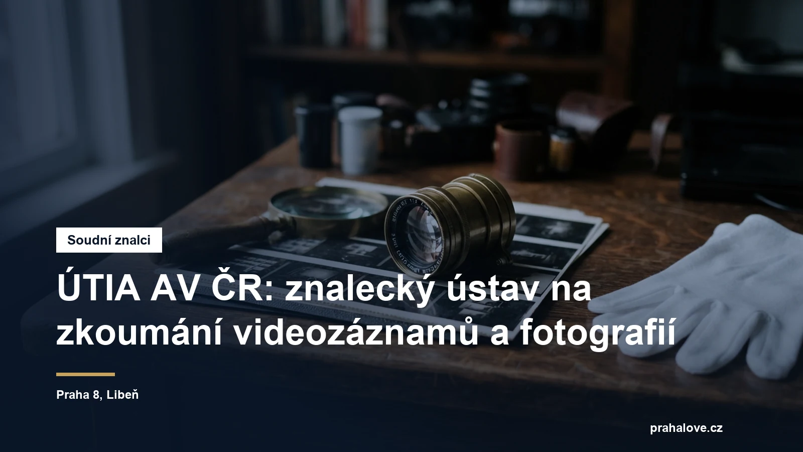 ÚTIA AV ČR, znalecký ústav na zkoumání videozáznamů a fotografií, Libeň na Praze 8