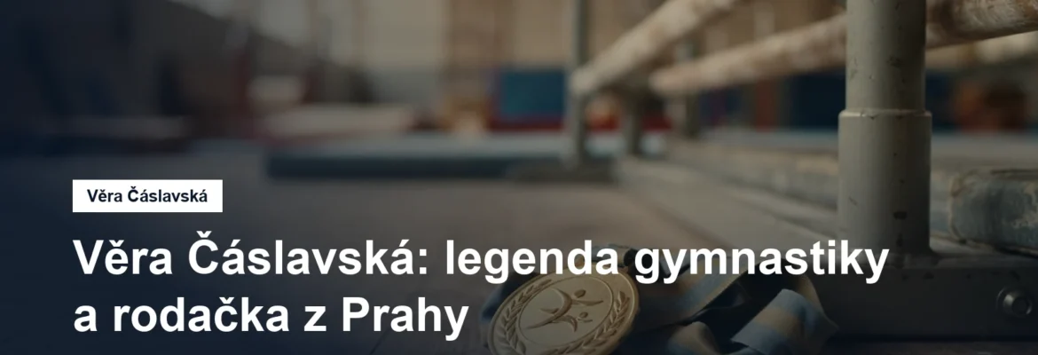 Zlatá medaile a gymnastické nářadí v hale