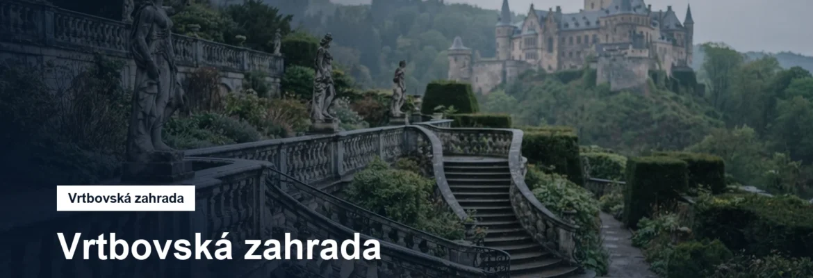 Barokní terasovitá zahrada se sochami