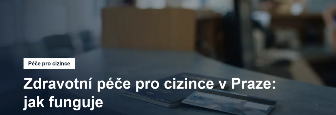 Kartička pojištěnce a pas na recepci ordinace