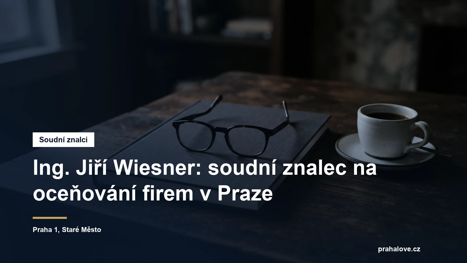 Soudní znalec Ing. Jiří Wiesner, oceňování obchodních závodů, Ovocný trh v Praze 1