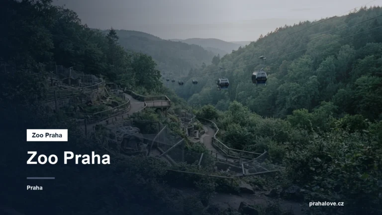 Zoologická zahrada na svahu s lanovkou