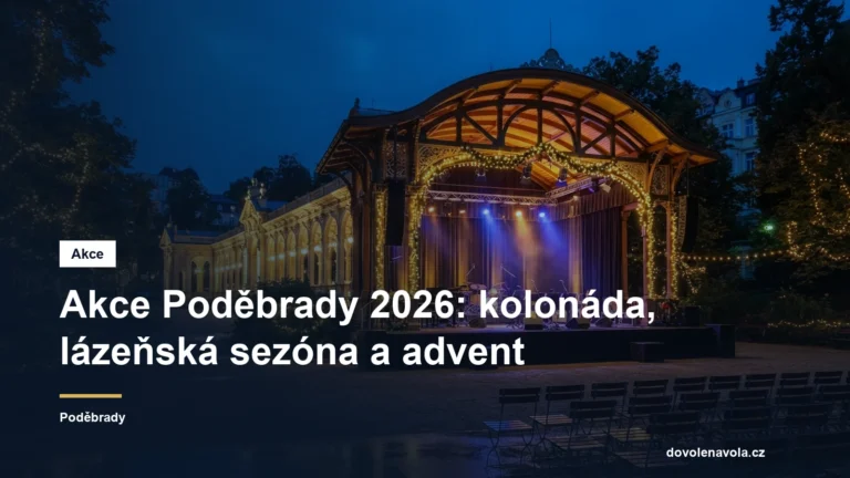 Kulturní akce na kolonádě