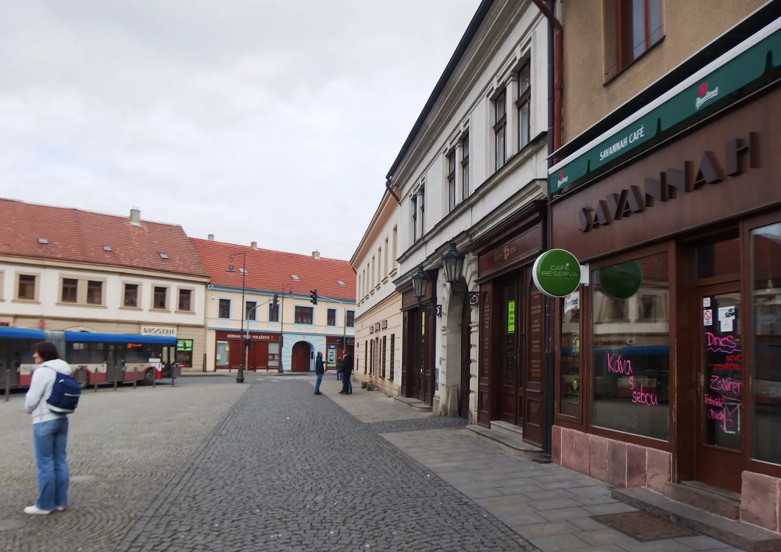 Masarykovo náměstí v Brandýse nad Labem