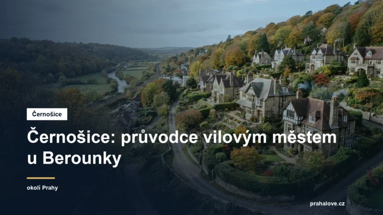 Vily z počátku 20. století ve svahu nad řekou