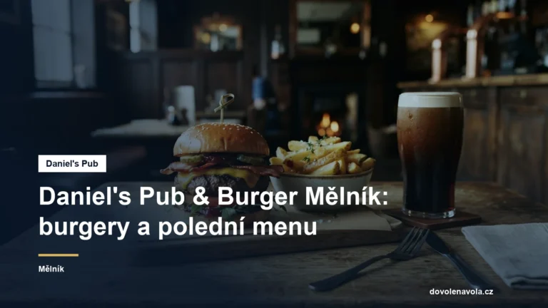 Burger v pubu