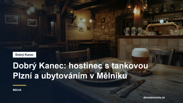 Hostinec s tankovým pivem a pečeným masem