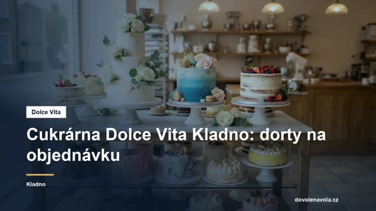 Dorty v cukrárně