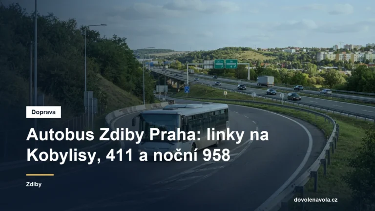 Autobus u dálnice