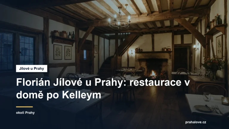 Interiér restaurace ve starém domě