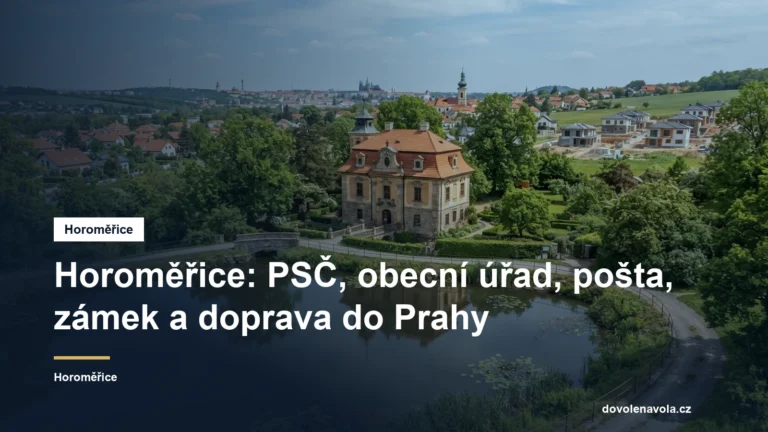 Obec za hranicí Prahy