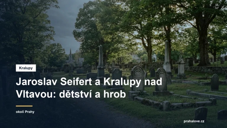 Klidný městský hřbitov se vzrostlými stromy
