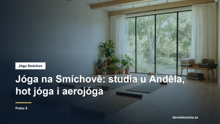 Podložky v prosvětleném jógovém sále