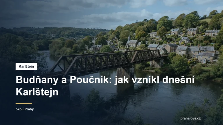 Ocelový most přes řeku k vesnici