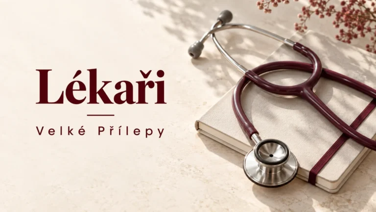 Stetoskop a zápisník – Lékaři, Velké Přílepy