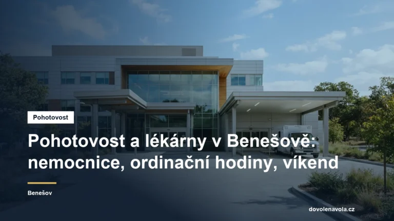 Nemocnice v okresním městě