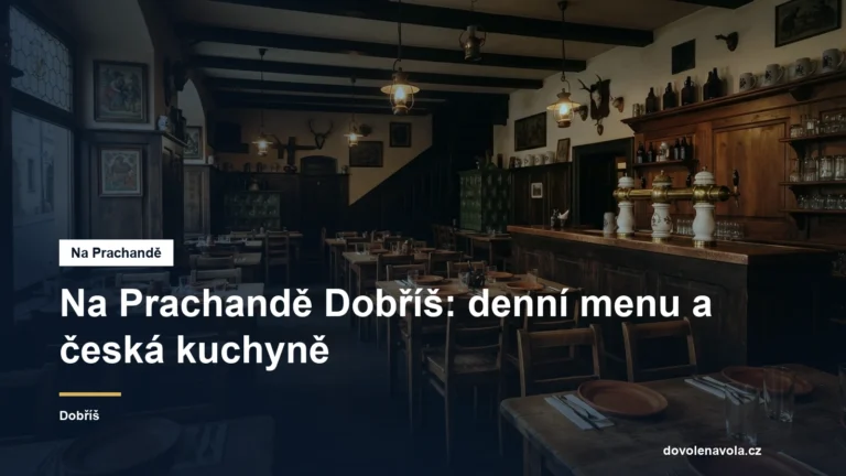 Tradiční česká hospoda