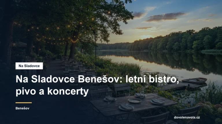 Letní bistro u vody