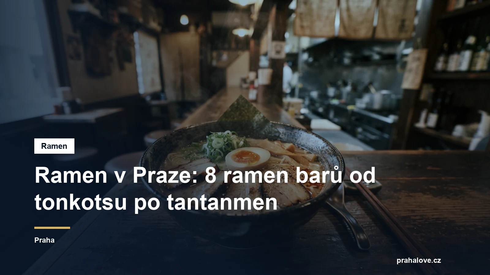 Miska ramenu s vepřovým, vejcem a nori