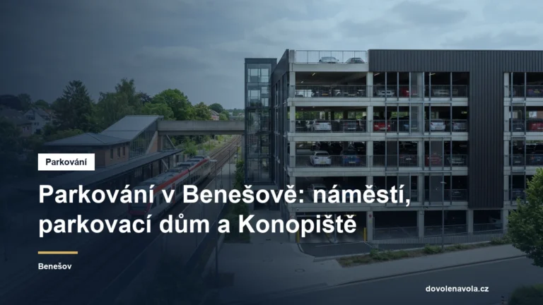 Parkovací dům u nádraží