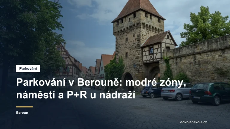 Parkoviště ve městě