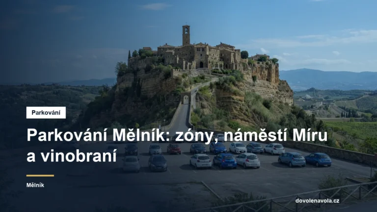 Parkoviště pod historickým centrem